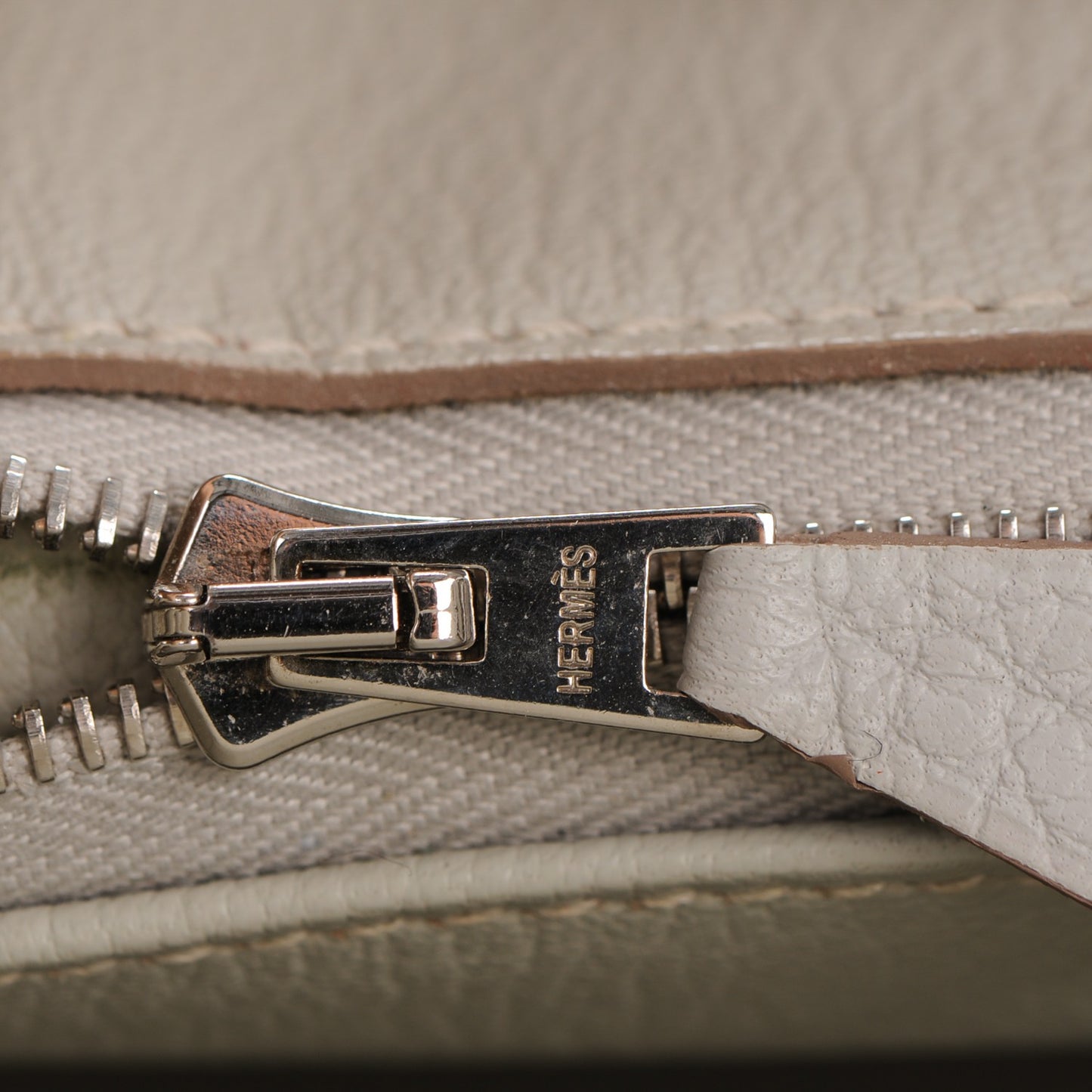 Togo Birkin 35 Gris Perle