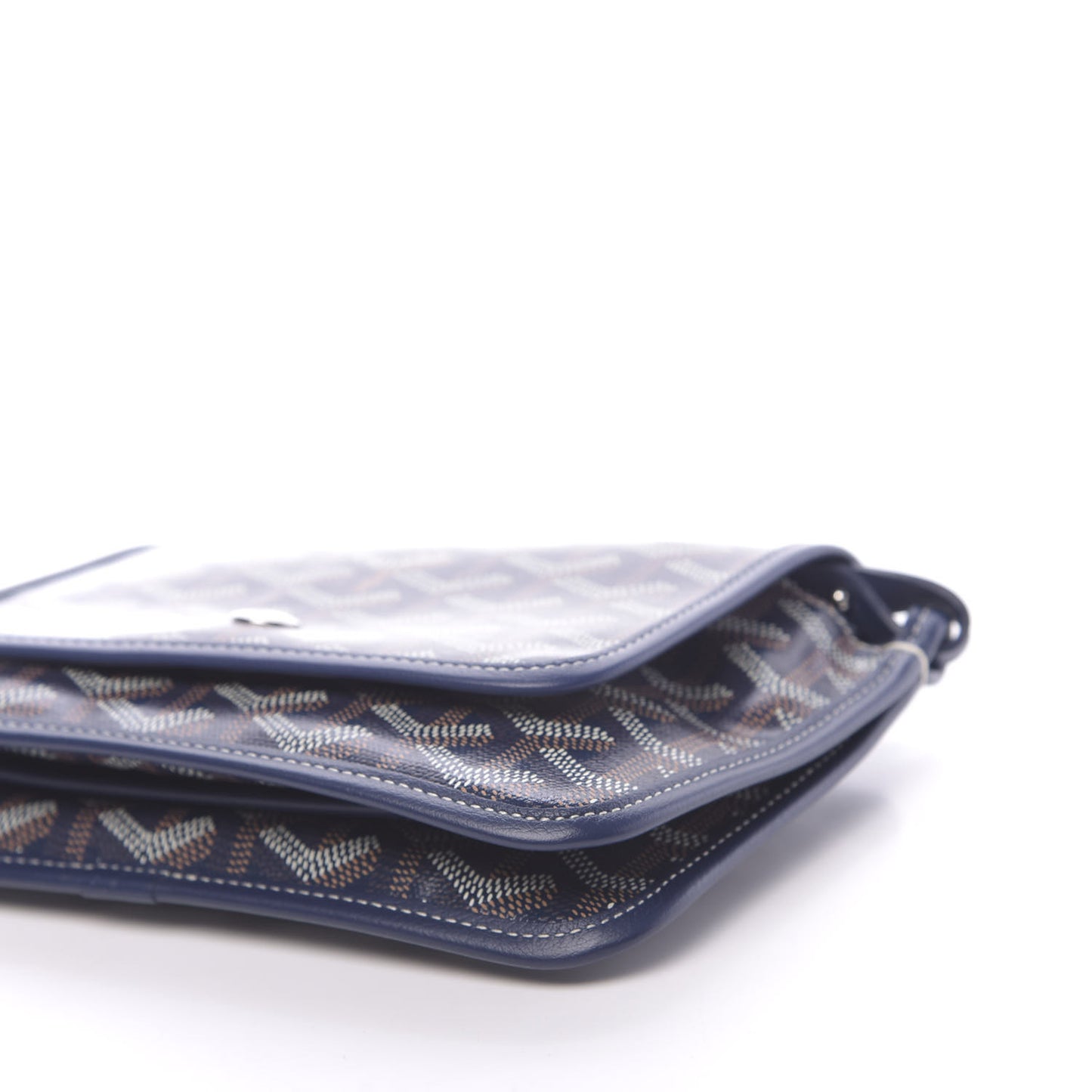 Goyardine Plumet Wallet Clutch Navy