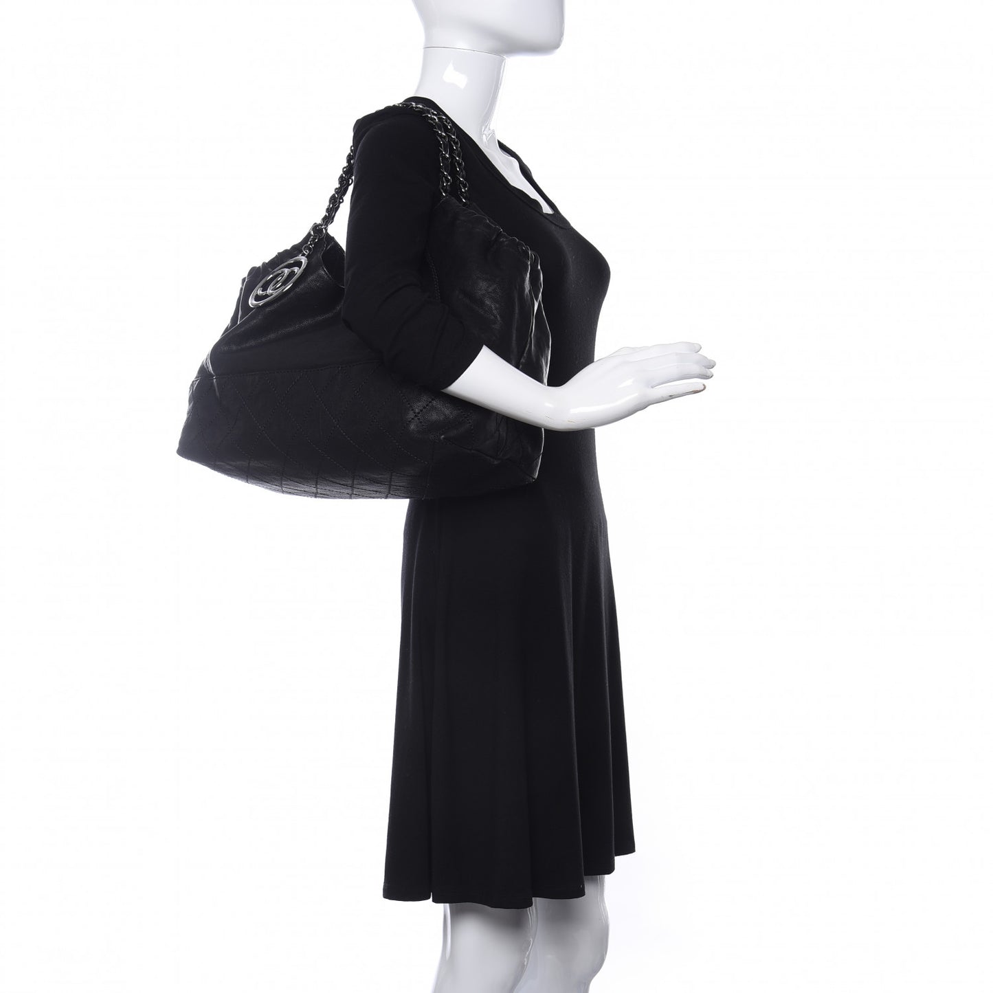 Calfskin Baby Coco Cabas Black