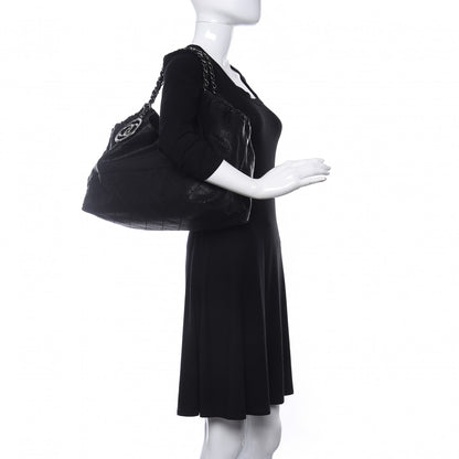 Chanel Calfskin Baby Coco Cabas Black 2 of 8