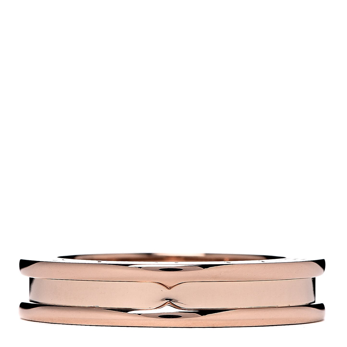 18K Rose Gold B.Zero1 One-Band Ring 57 8