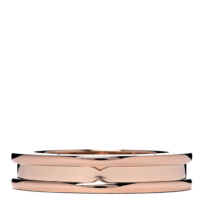 Bulgari 18K Rose Gold B.Zero1 One-Band Ring 57 8 3 of 5