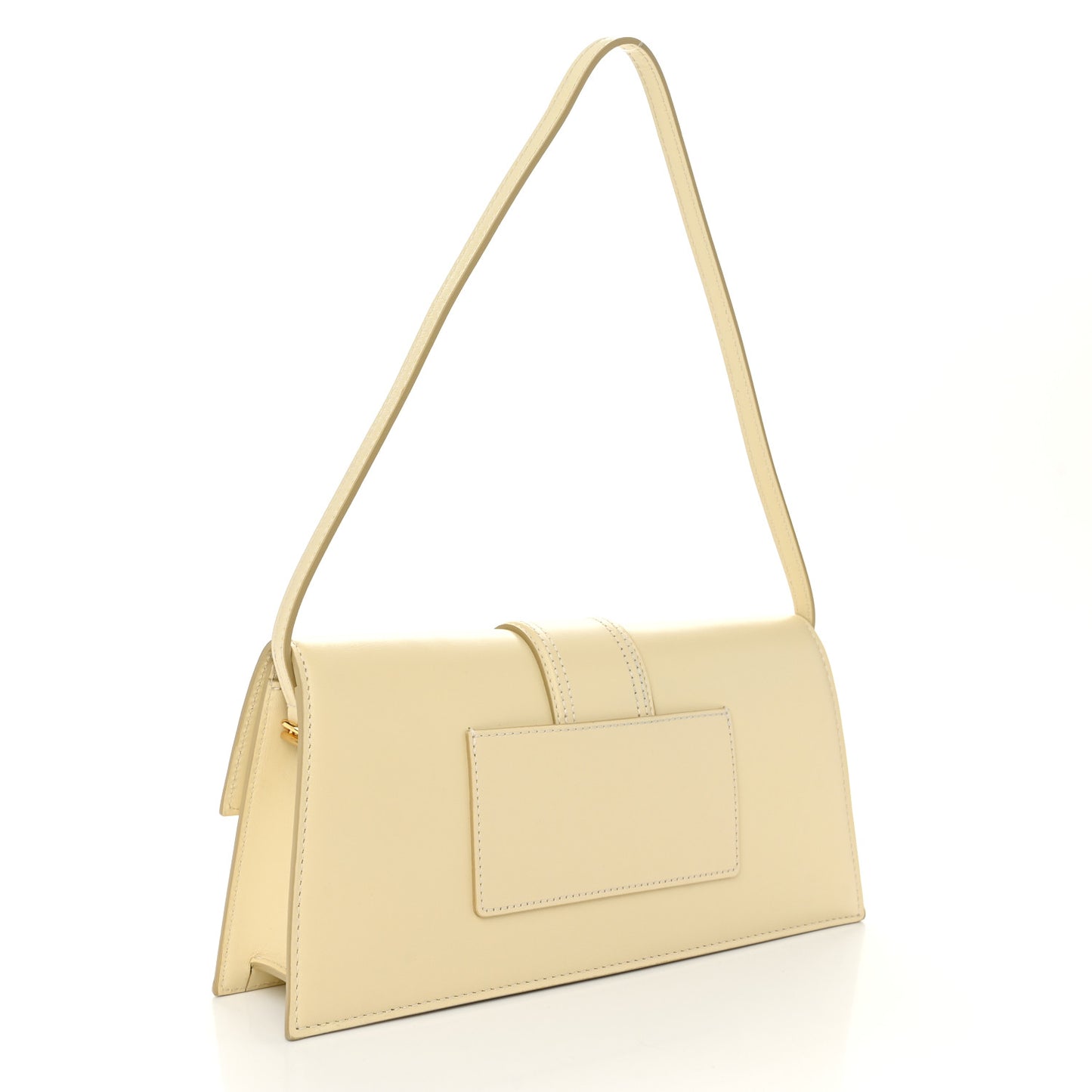 Smooth Calfskin Le Bambino Long Ivory