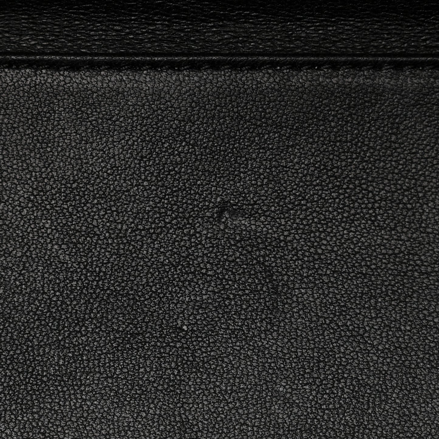 Smooth Calfskin Goat Fur Mini Luggage Brown