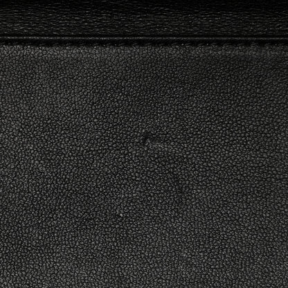 Celine Smooth Calfskin Goat Fur Mini Luggage Brown 10 of 11