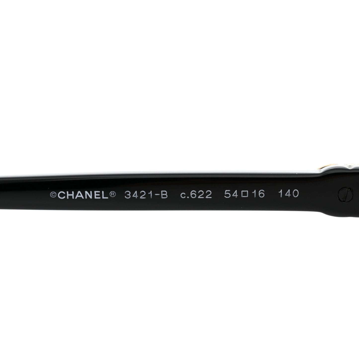 Acetate CC Eyeglasses 3421-B Black