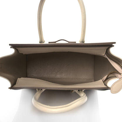 Celine Shiny Smooth Calfskin Nano Tri-Color Luggage Natural 5 of 10