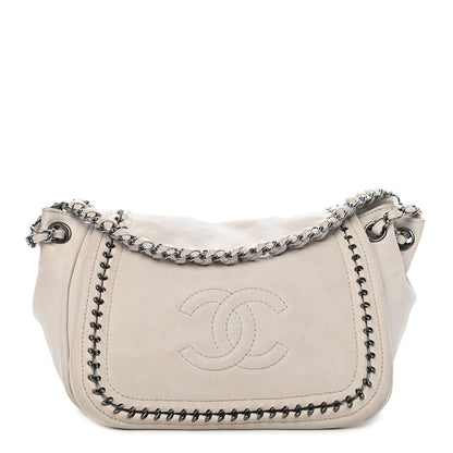 Chanel Smooth Calfskin Luxe Ligne Flap White 1 of 13