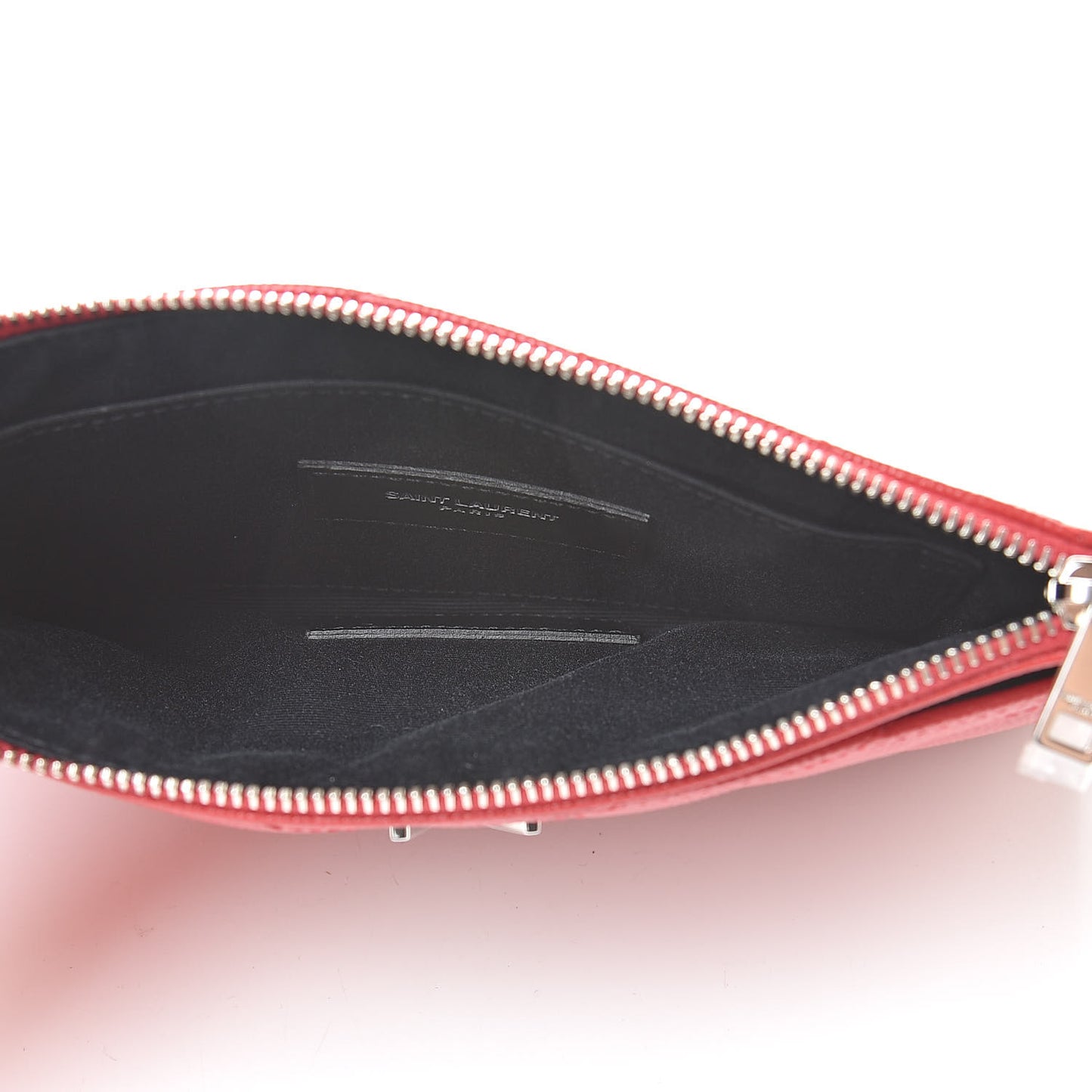 Grain De Poudre Chevron Monogram Bill Pouch Bandana Red