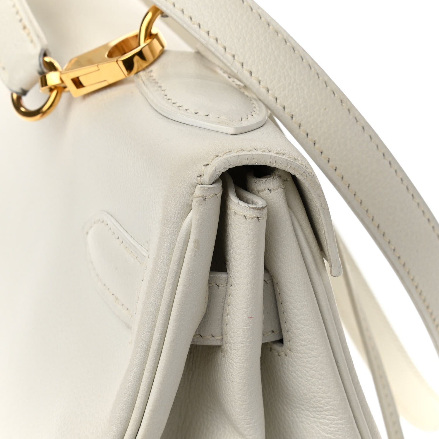 Hermes Evercolor Kelly Retourne 32 White 16 of 16