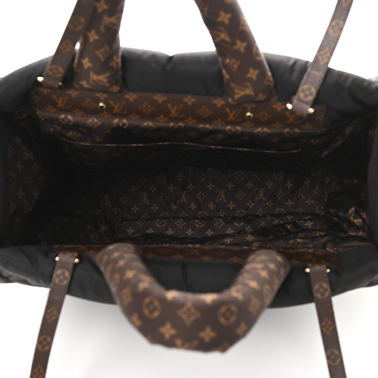 Louis Vuitton Econyl Monogram Pillow Giant Onthego GM Black 5 of 8
