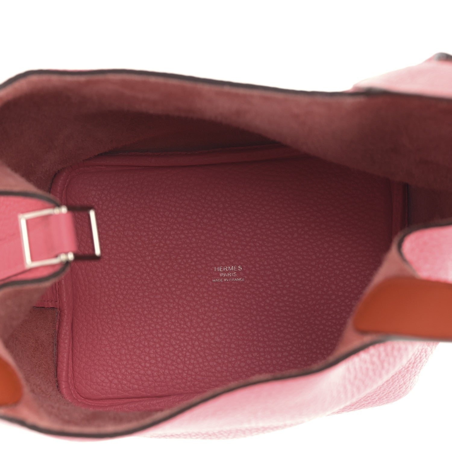 Hermes Taurillon Clemence Picotin Lock 18 PM Rose Azalee 5 of 9