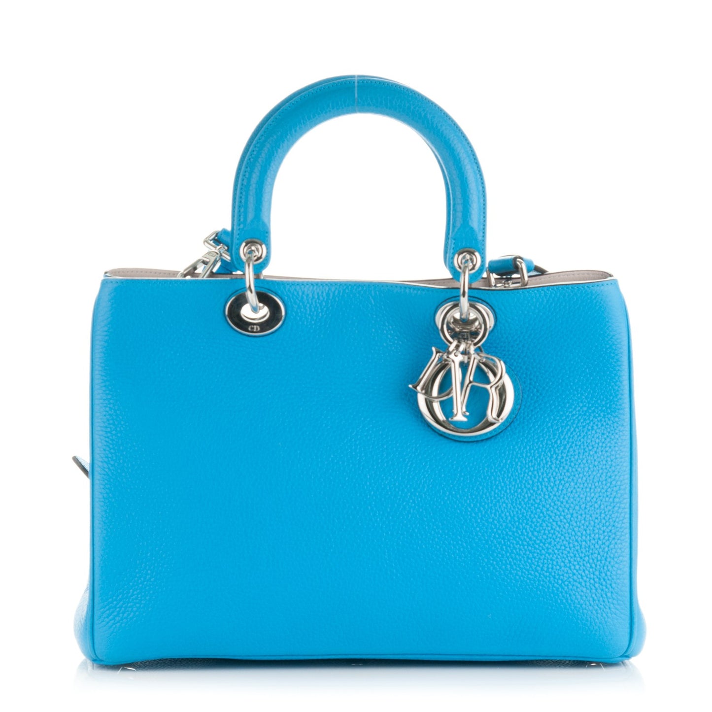Bullcalf Medium Diorissimo Tote Bleu Nosy