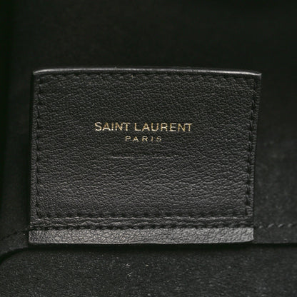 Saint Laurent Calfskin Large Shopping Tote Black 7 of 11