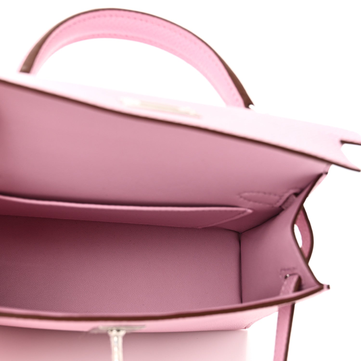 Hermes Epsom Mini Kelly Sellier 20 Mauve Sylvestre 4 of 10