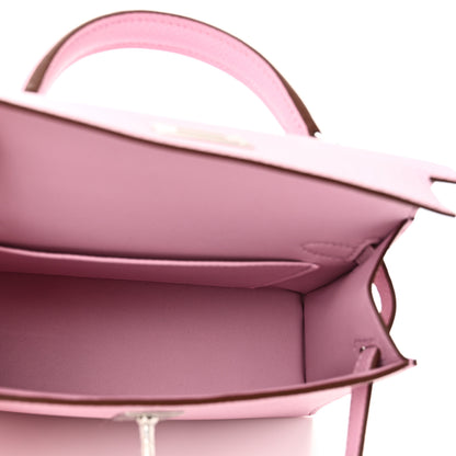 Hermes Epsom Mini Kelly Sellier 20 Mauve Sylvestre 4 of 10