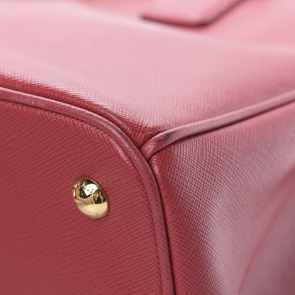 Prada Saffiano Lux Medium Tote Fuoco 11 of 16