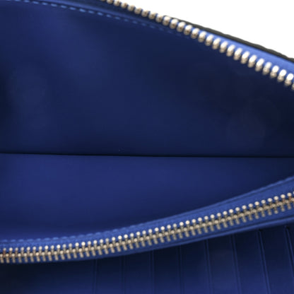 Louis Vuitton Taurillon Illusion Zippy Vertical Wallet Bleu Rose 7 of 13
