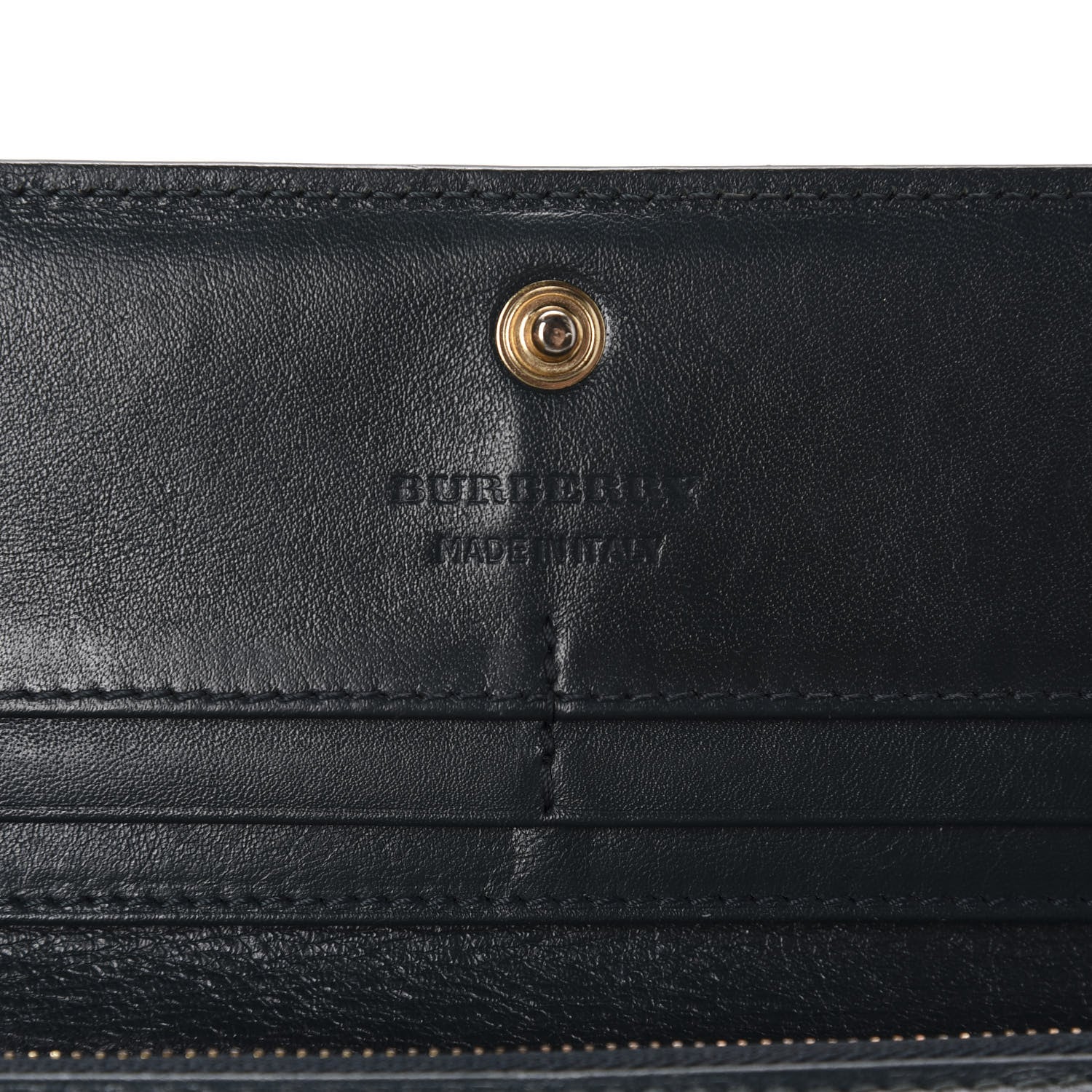 Burberry Lizard Continental Flap Wallet Dark Cyan 8 of 9