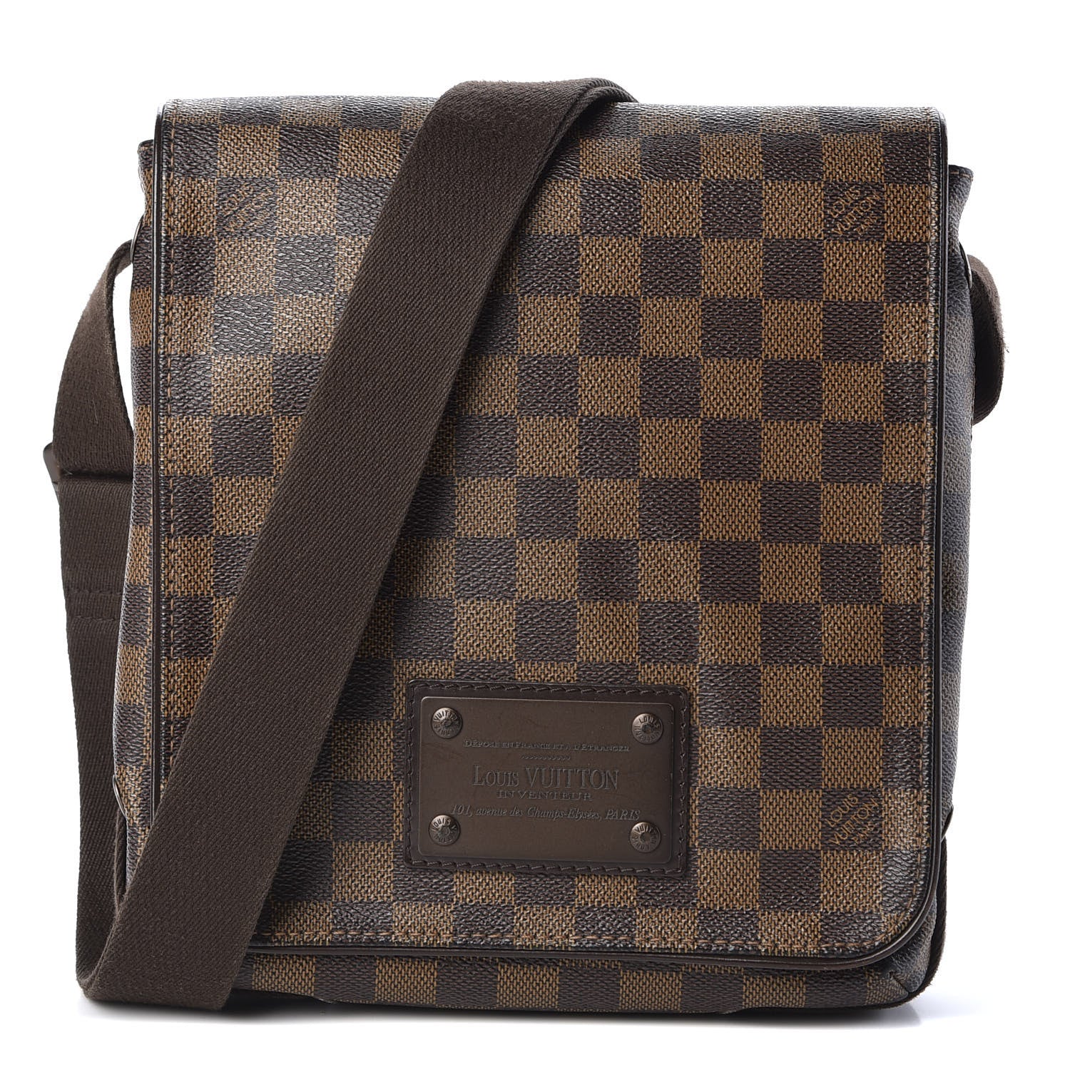 Louis Vuitton Damier Ebene Brooklyn PM 1 of 9