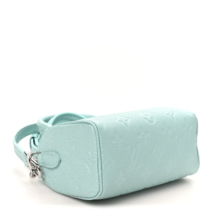 Louis Vuitton Empreinte Monogram Nano Speedy Pearly Lagoon Turquoise 4 of 9