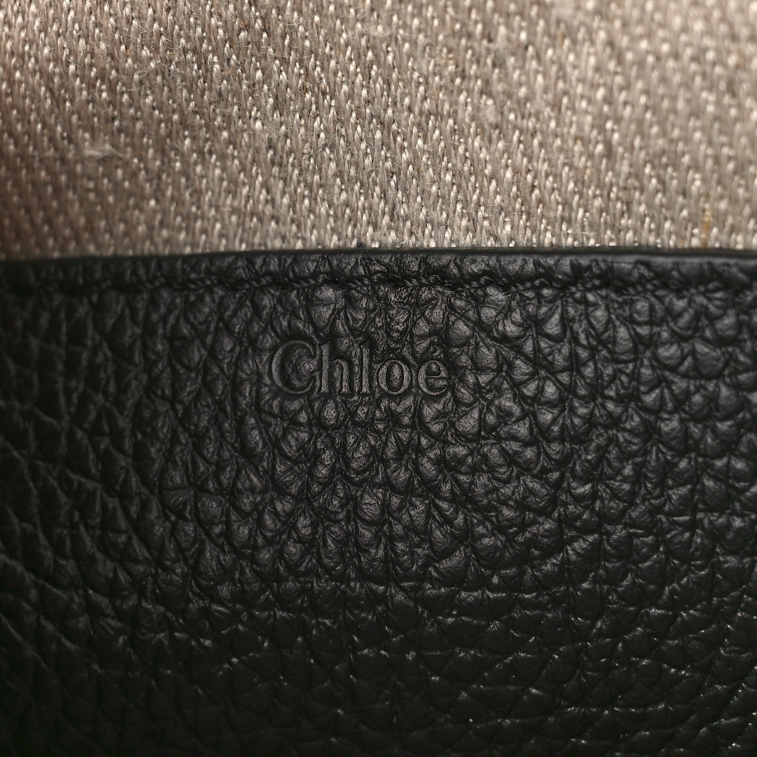 Chloe Calfskin Medium Marcie Round Crossbody Bag Black 6 of 10