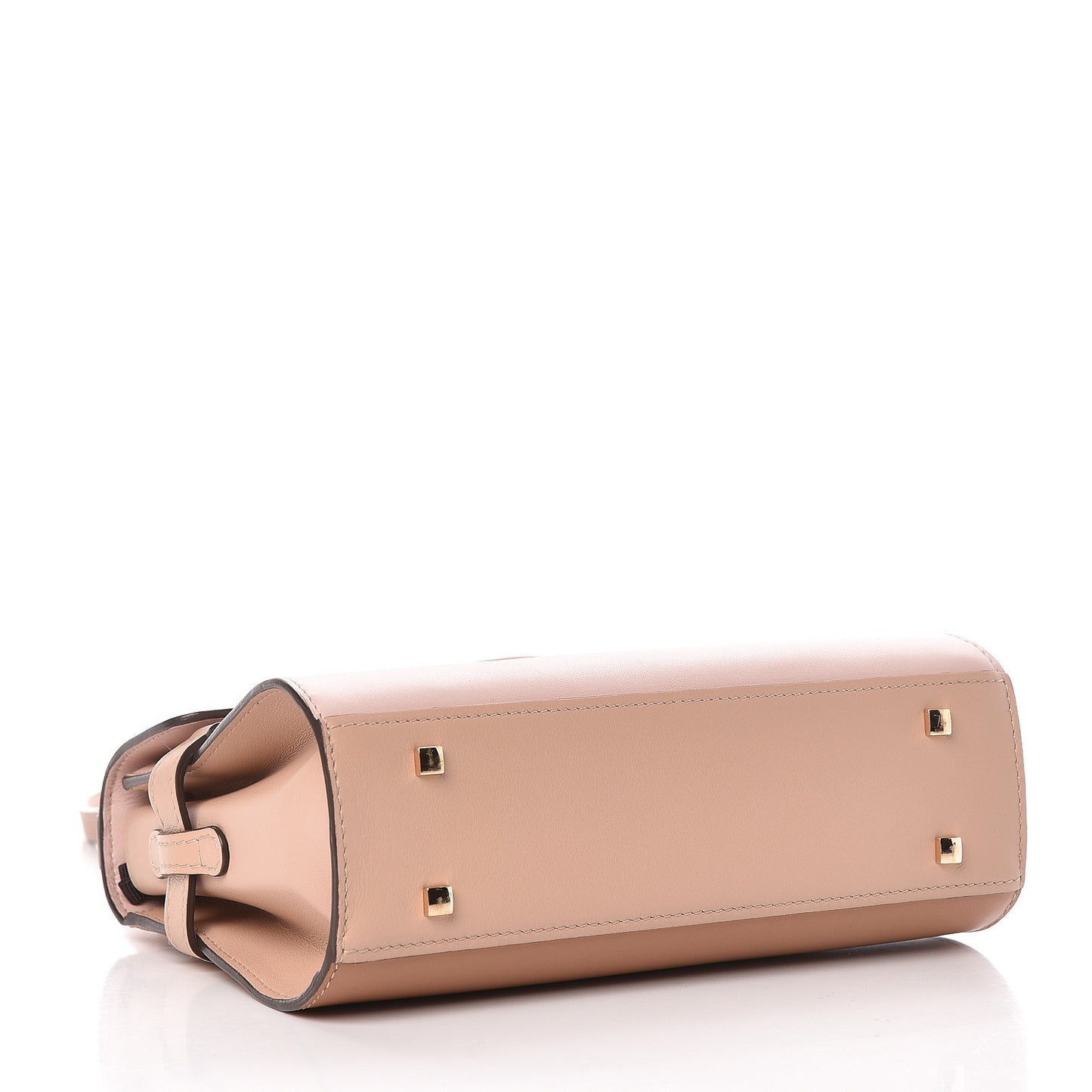 Smooth Calfskin Mini Tempete Satchel Vision Pink