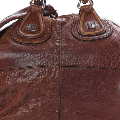 Givenchy Wrinkled Lambskin Medium Chain Wrap Nightingale Brown 8 of 10