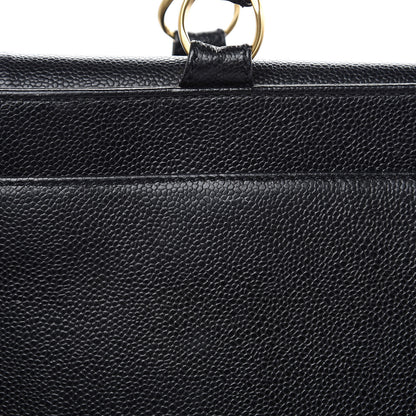 Chanel Caviar Large CC Shoulder Bag Black 13 of 13