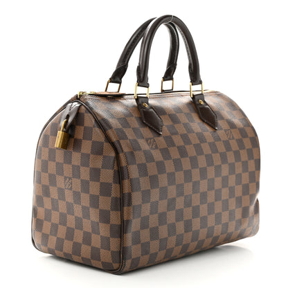 Louis Vuitton Damier Ebene Speedy 30 3 of 11