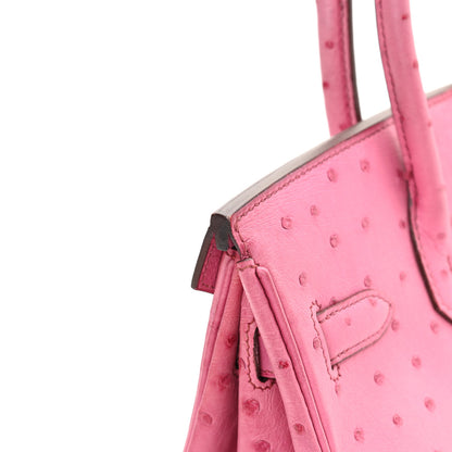 Hermes Ostrich Birkin 30 Fuchsia 13 of 14