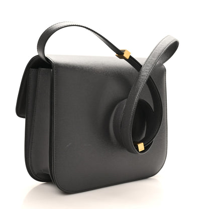 Celine Liege Calfskin Medium Classic Box Flap Bag Liquorice 3 of 10