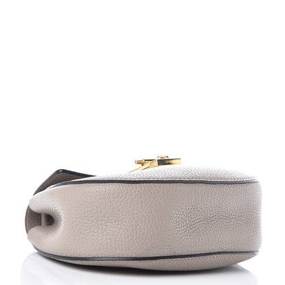Chloe Grained Lambskin Mini Drew Shoulder Bag Motty Grey 4 of 11