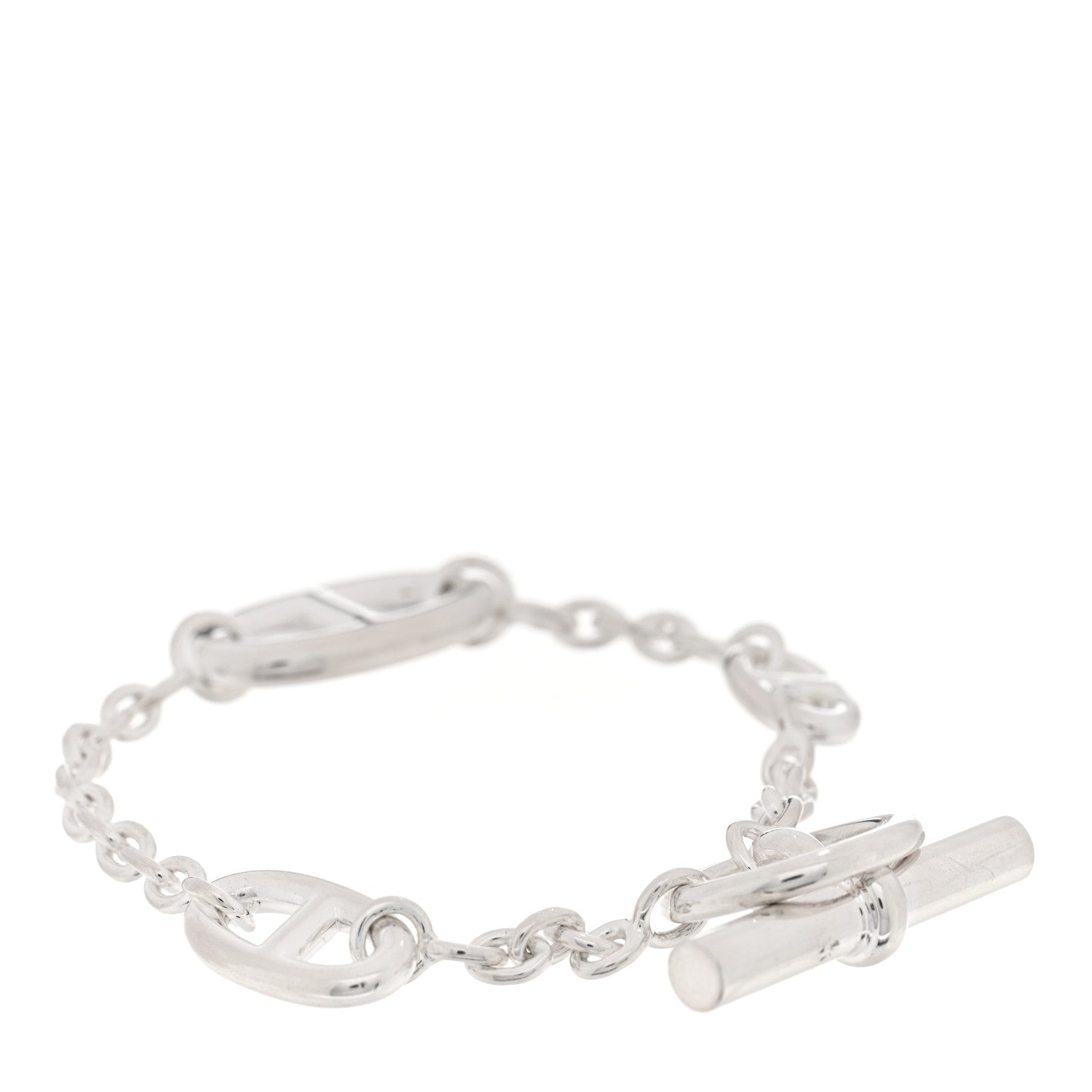 Hermes Sterling Silver Farandole Bracelet ST 2 of 3
