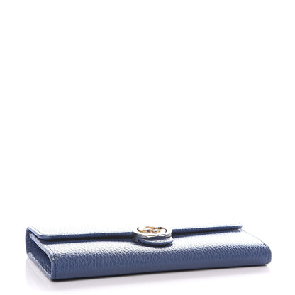 Gucci Dollar Calfskin Icon Continental Wallet Caspian 3 of 8