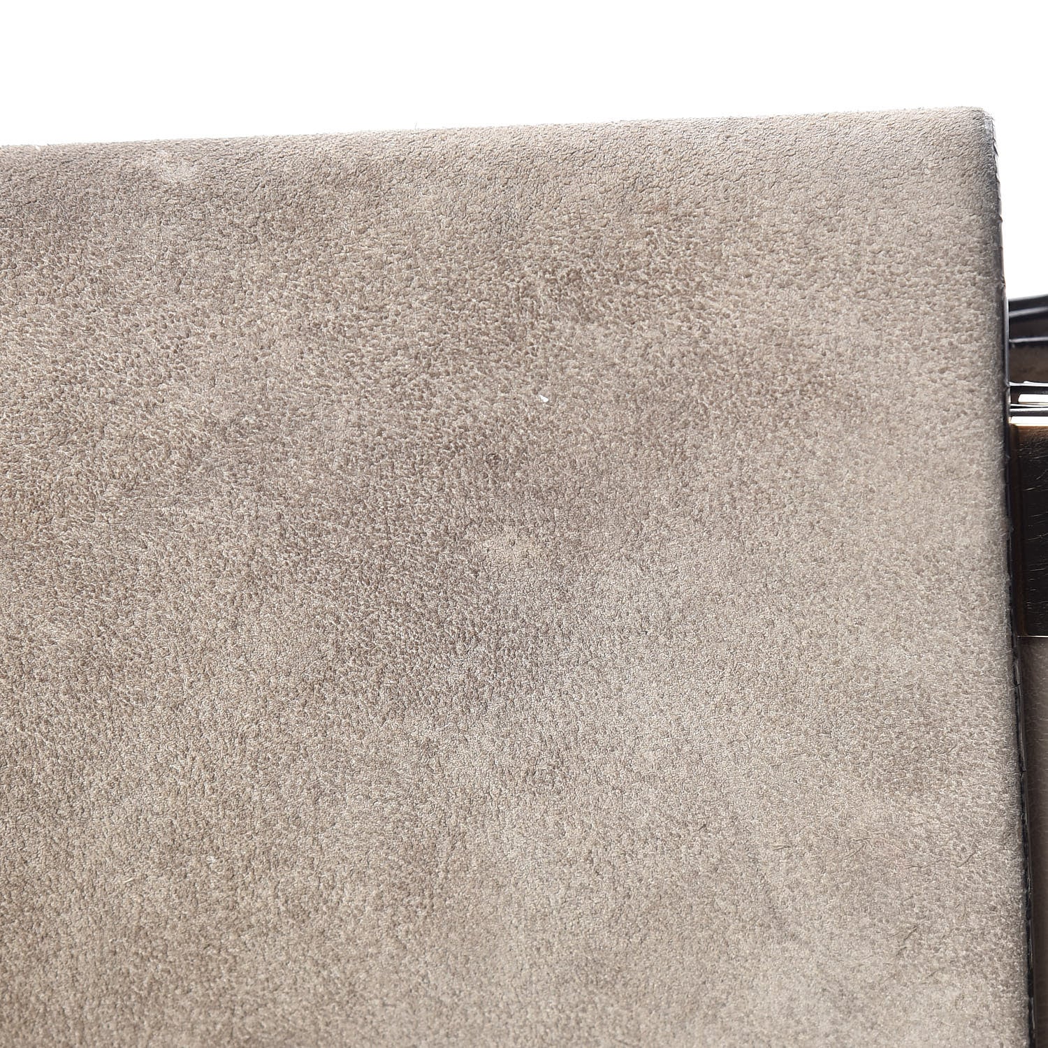 Chloe Suede Calfskin Small Faye Shoulder Bag Motty Grey 9 of 16