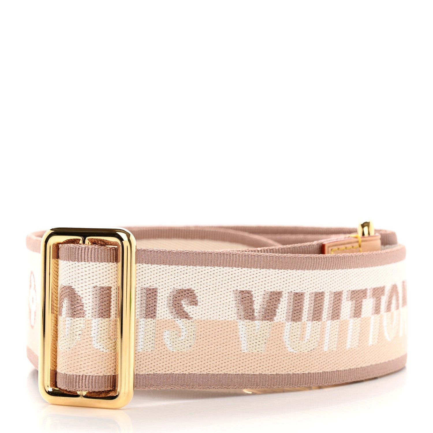 Louis Vuitton Jacquard Speedy Bandouliere 20 Shoulder Strap Beige 2 of 4