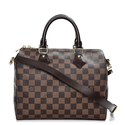 Louis Vuitton Damier Ebene Speedy Bandouliere 25 1 of 8