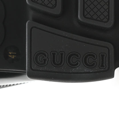 Gucci Magnum Calfskin Nappa Samoa Womens Horsebit Platform Chunky Lug Sole 40mm Loafers 41 Black 7 of 9