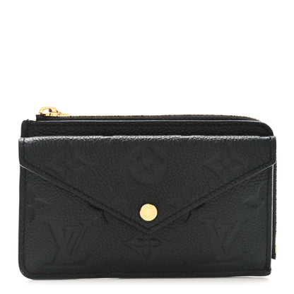 Louis Vuitton Empreinte Recto Verso Card Holder Black 1 of 7