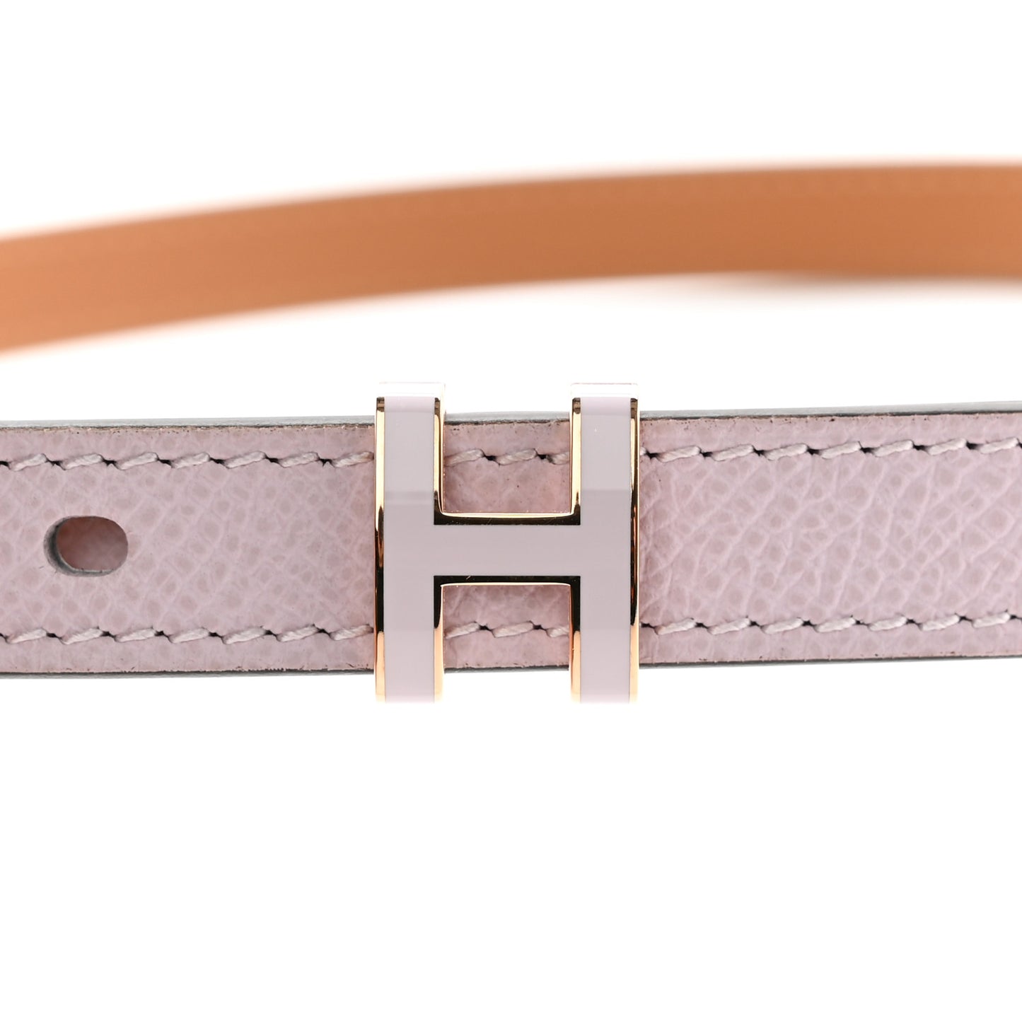 Epsom 15mm Pop H Belt 70 28 Mauve Pale