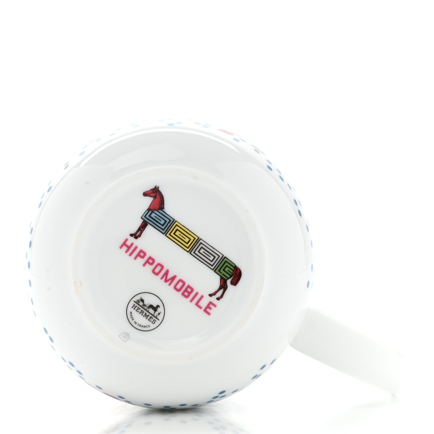 Porcelain Hippomobile Mug