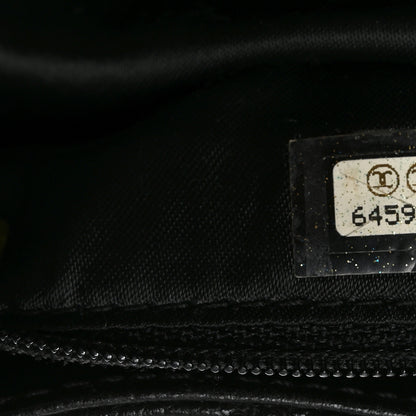 Chanel Caviar Diamond Flap Shoulder Bag Black 7 of 10