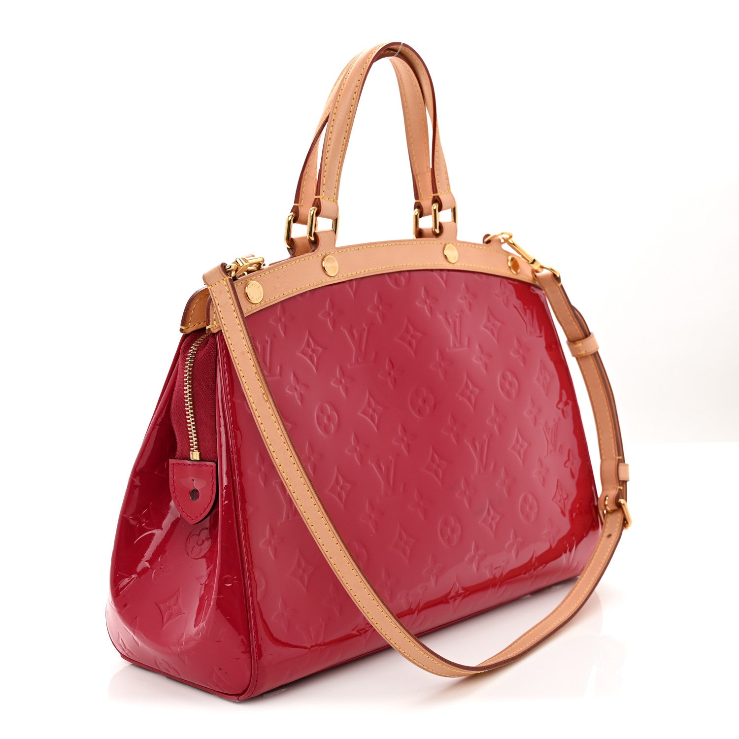 Louis Vuitton Vernis Brea MM Rose Indien 3 of 10