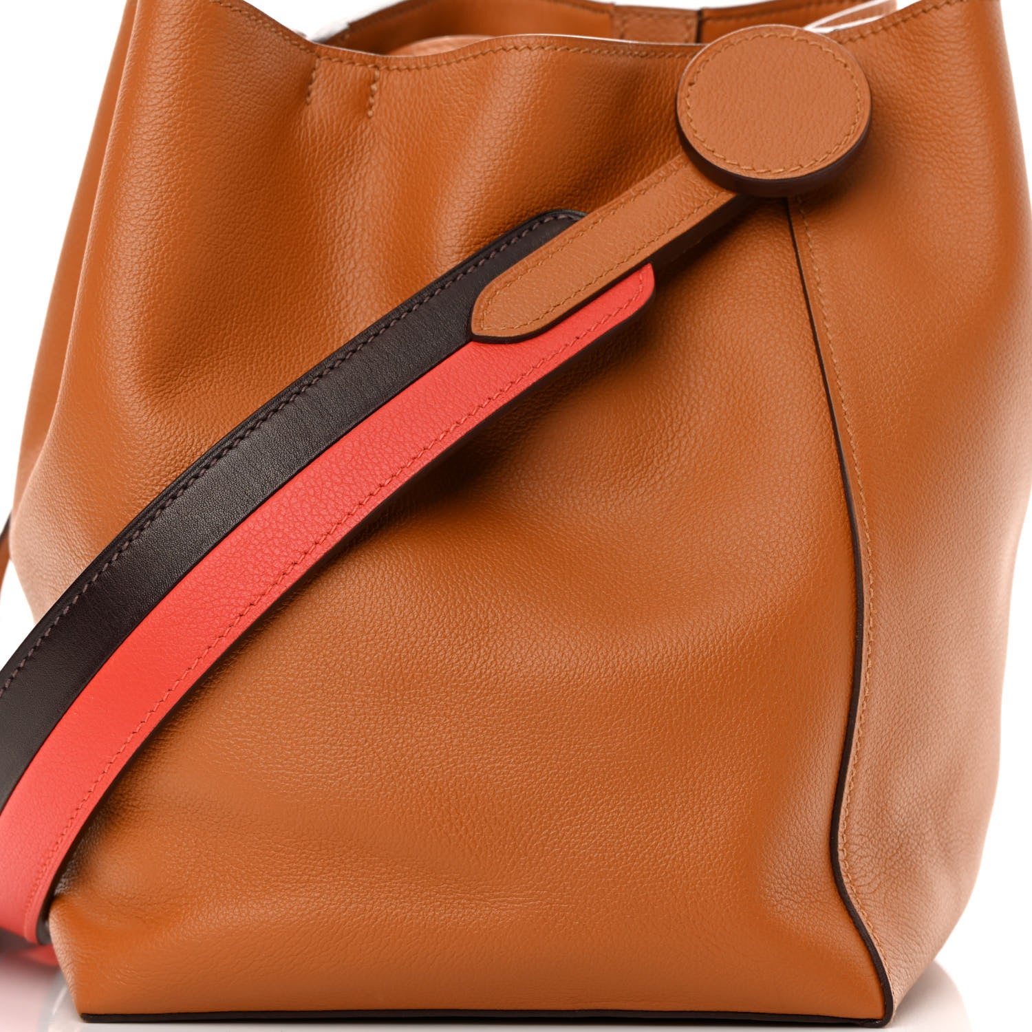 Hermes Evercolor Swift Sac Licol 17 Toffee Havane Capucine 8 of 15