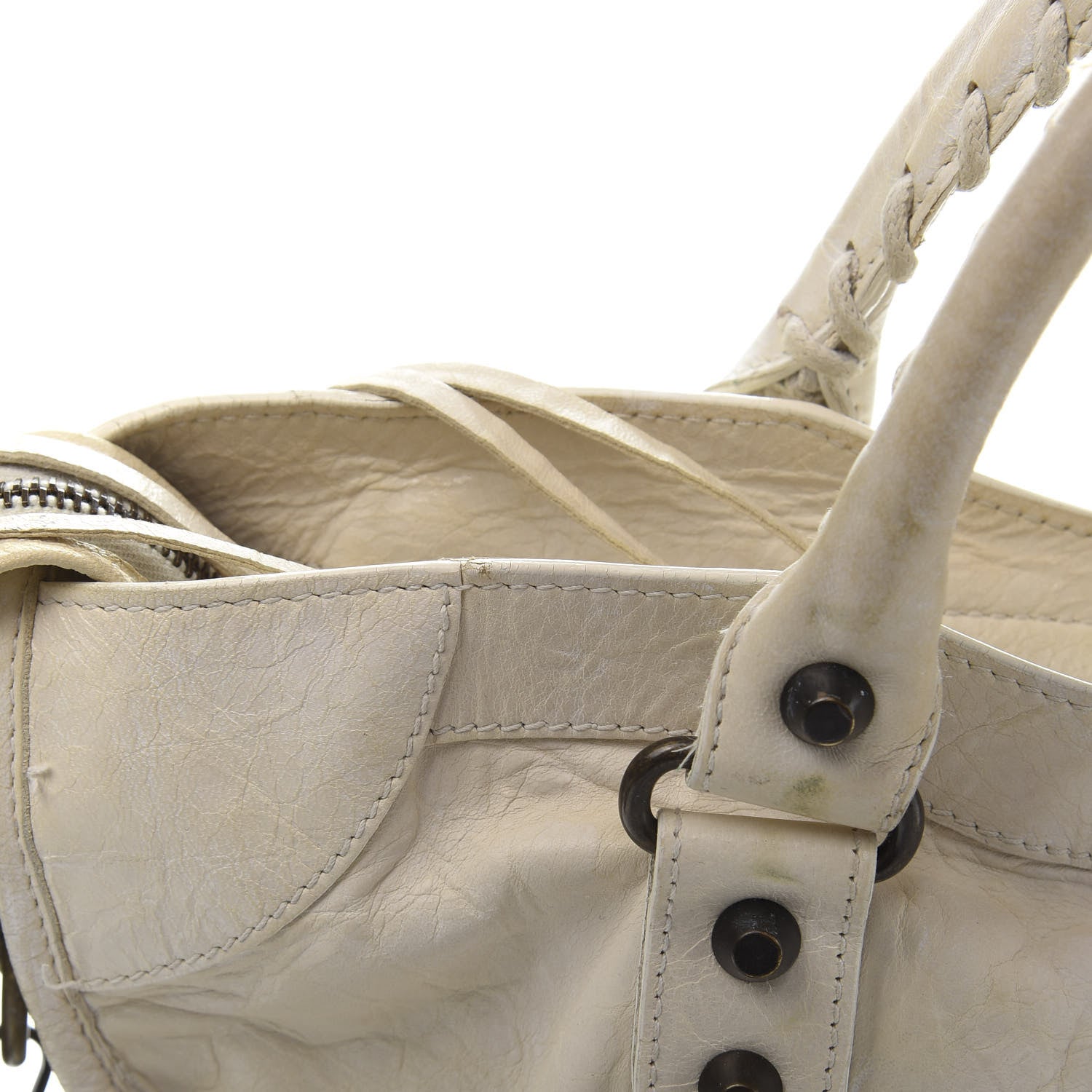 Balenciaga Agneau Classic Hardware City White 11 of 16