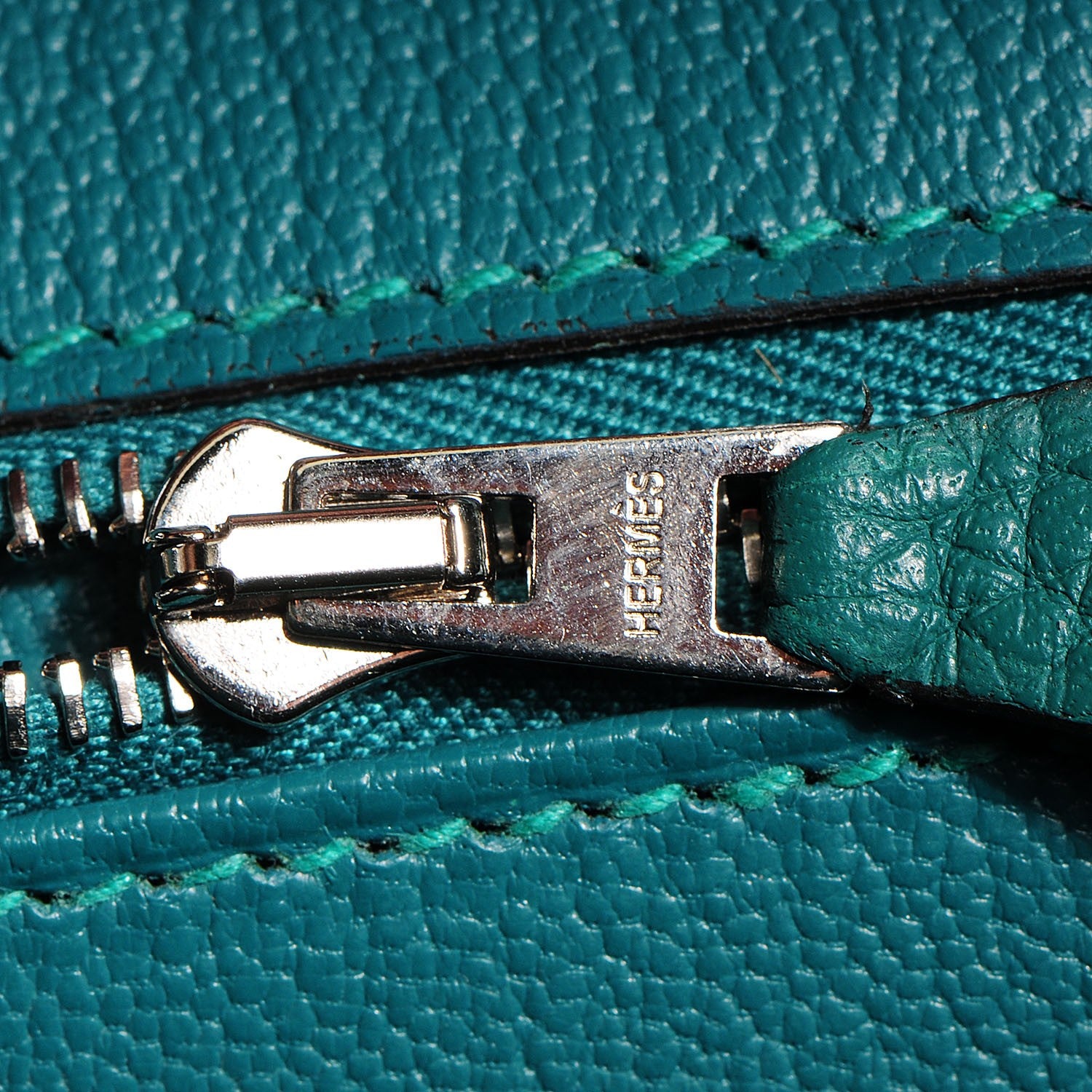 Hermes Togo Birkin 35 Malachite 17 of 25