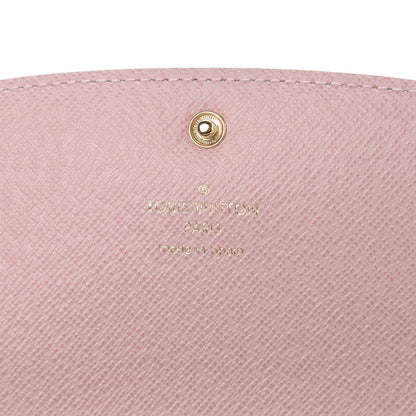 Louis Vuitton Monogram Emilie Wallet Rose Ballerine 6 of 9