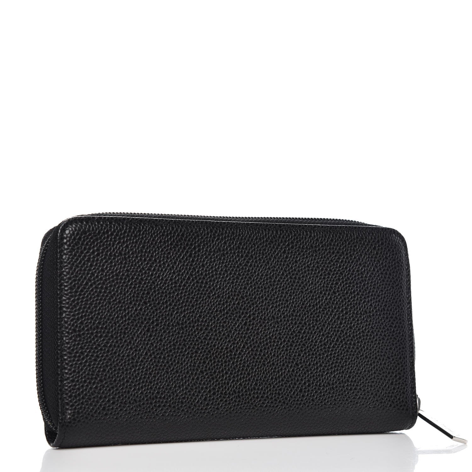 Chanel Caviar Large Timeless CC Zip Around Wallet Black 3 of 8