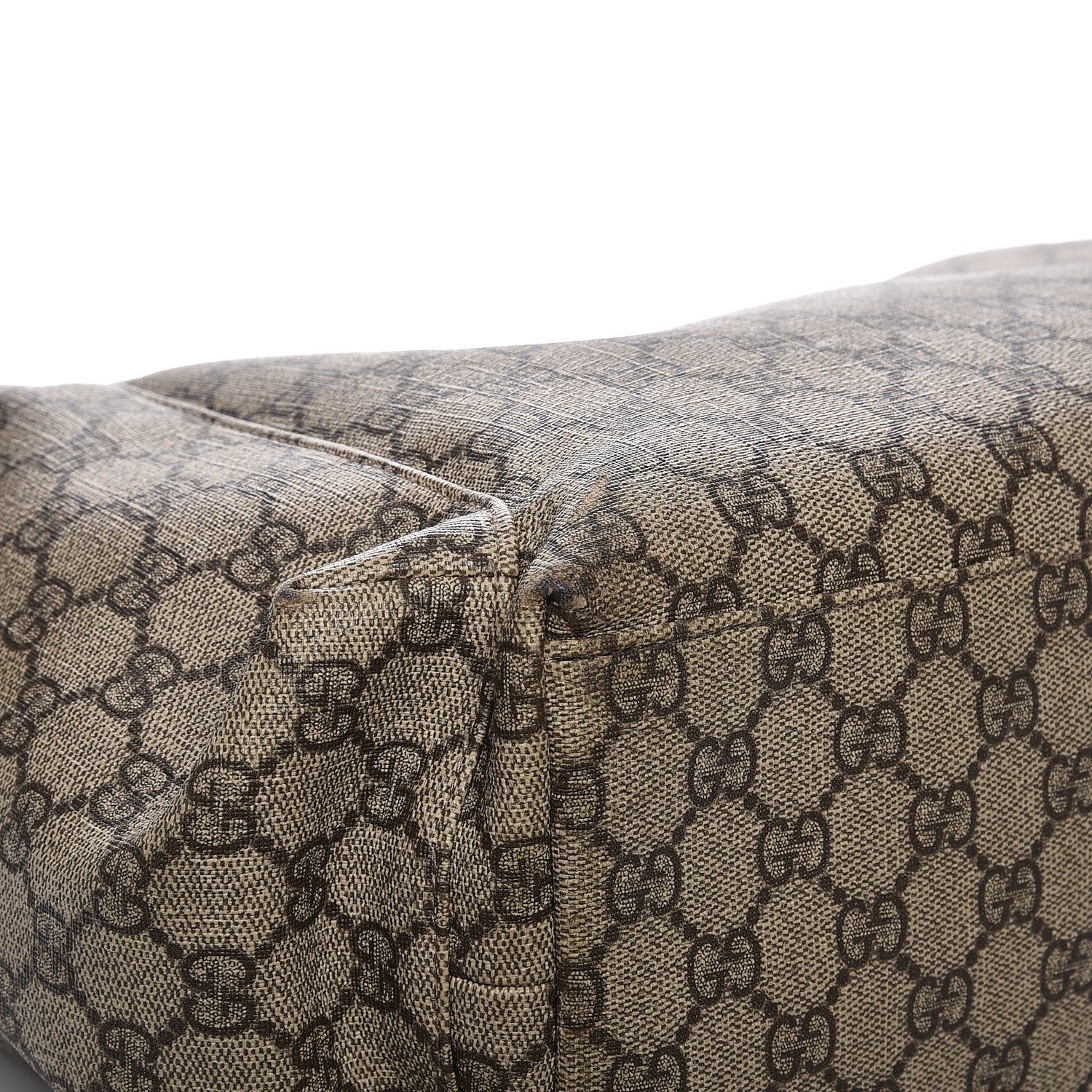 Gucci GG Plus Monogram Messenger Diaper Bag Dark Brown 14 of 16